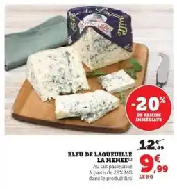 Hyper U Bleu de Laqueuille La Mémée offre