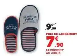 Hyper U Chaussons offre