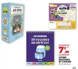 Hyper U Livres Pratique et Cuisine offre