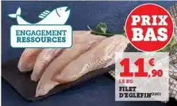 Super U Filet D'églefin offre