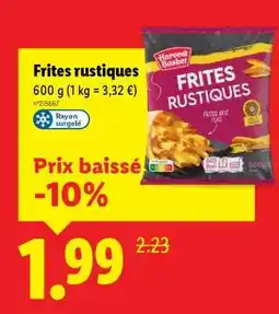 Lidl Frites rustiques offre