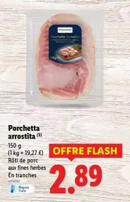Lidl Porchetta arrostita offre