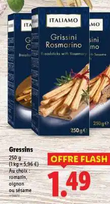 Lidl Gressins offre