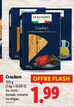 Lidl Crackers offre