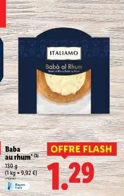 Lidl Baba au rhum offre