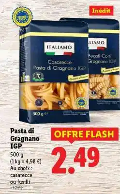 Lidl Pasta di Gragnano IGP offre