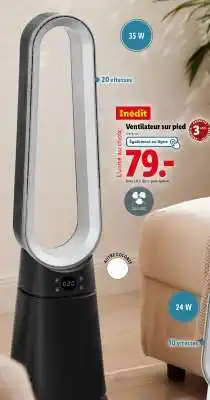 Lidl Ventilateur sur pied offre