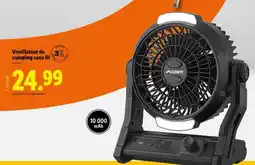 Lidl Ventilateur de camping sans fil offre