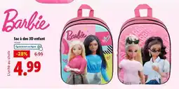 Lidl Sac à dos 3D enfant offre