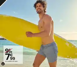Carrefour Short de bain imprimé homme offre