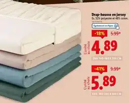 Drap-housse en jersey (140-160 X 200 CM)