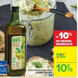 Carrefour Huile d'olive vierge extra CARREFOUR BIO offre