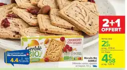 Carrefour Biscuits Bio GERBLÉ offre
