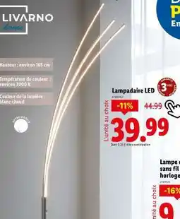 Lidl Lampadaire LED offre