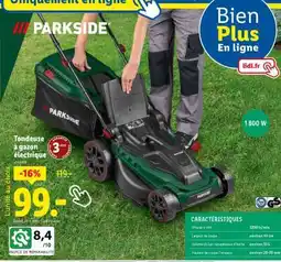 Lidl PARKSIDE Tondeuse à gazon électrique offre
