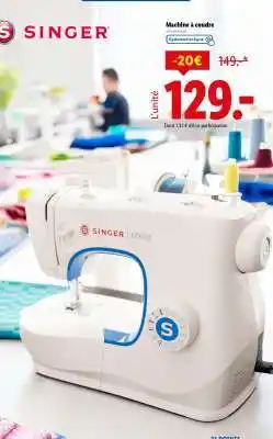 Lidl SINGER M3205 offre