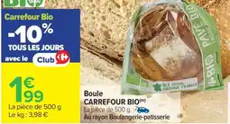 Carrefour Boule CARREFOUR BIO offre