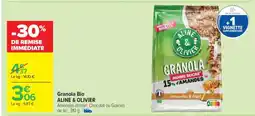 Carrefour Granola Bio ALINE & OLIVIER offre