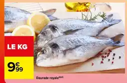 Carrefour Daurade royale offre