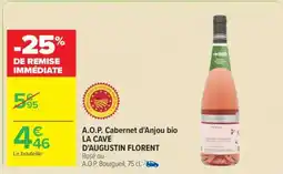 Carrefour A.O.P. Cabernet d'Anjou bio offre