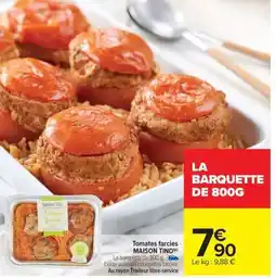 Carrefour Market Tomates farcies MAISON TINO offre