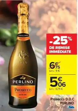 Carrefour Market Prosecco D.O.C PERLINO offre