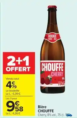 Carrefour Market Bière CHOUFFE offre