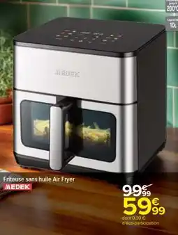 Carrefour Market Friteuse sans huile Air fryer offre