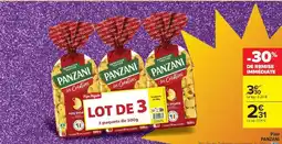Carrefour Market Panzani Les Créatives Pipe Rigate Lot de 3 offre