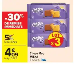 Carrefour Choco Moo Milka offre