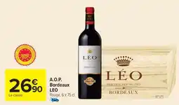 Carrefour A.O.P. Bordeaux LÉO offre