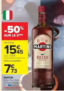 Carrefour MARTINI offre