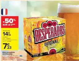 Carrefour Bière Aromatisée Desperados offre