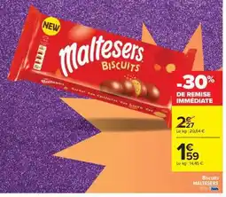 Carrefour MALTESERS Biscuits offre