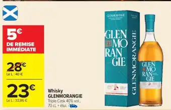 Carrefour Whisky Glenmorangie offre