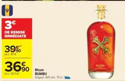 Carrefour Rhum Bumbu offre