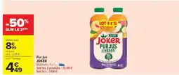 Carrefour Pur jus JOKER offre