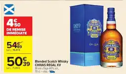 Carrefour Blended Scotch Whisky CHIVAS REGAL XV offre