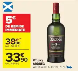 Carrefour Whisky ARDBEG offre