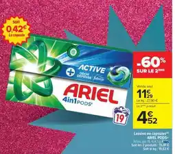 Carrefour ARIEL 4in1 PODS offre