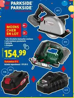Lidl PARKSIDE Performance Tool Set offre