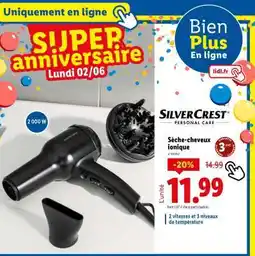 Lidl Sèche-cheveux ionique offre