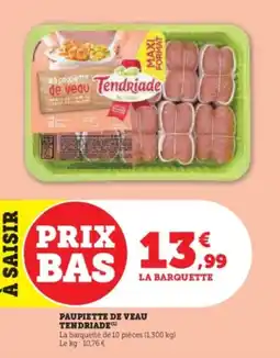 U Express Paupiette de veau tendriade offre
