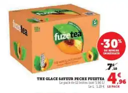 U Express The glace saveur peche fuzetea offre