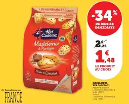 U Express Madeleines ker cadelac offre