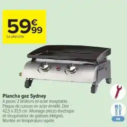 Carrefour Contact Plancha gaz sydney offre