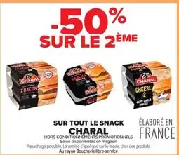 Carrefour Contact Sur tout le snack charal offre