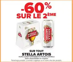 Carrefour Contact Sur tout stella artois offre