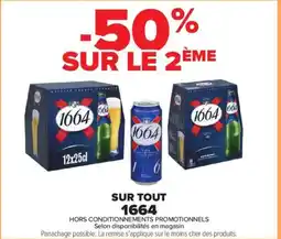 Carrefour Contact Sur tout 1664 offre