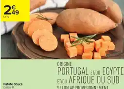 Carrefour Contact Patate douce offre